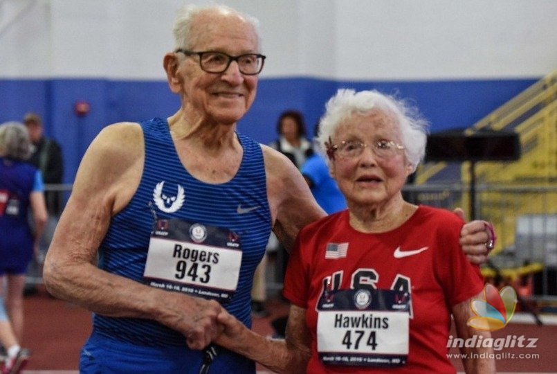 Inspiring! 100 year old sets world record in sprint race