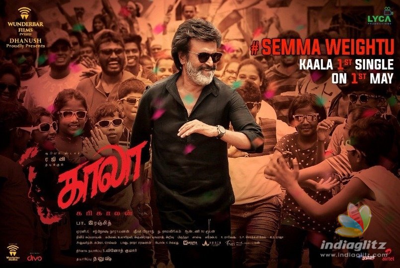 Dhanush announces a Kaala Special from May 1st 