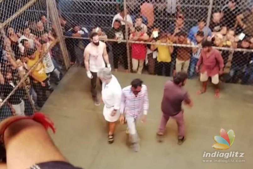 Thala Ajiths fight scene moments in Viswasam leaked