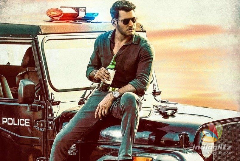 Vishals new movie Ayogya first look released