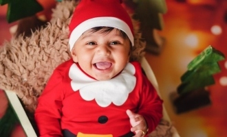 Suja Varunee Shiva Kumar baby Advaith Christmas celebrations