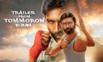 Breaking! Dhanush announces 'Pattaas' trailer release date