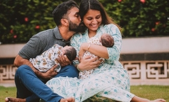 Indian cricketer Dinesh Karthik welcomes twins with wife Dipika; Shares first picture of babies 