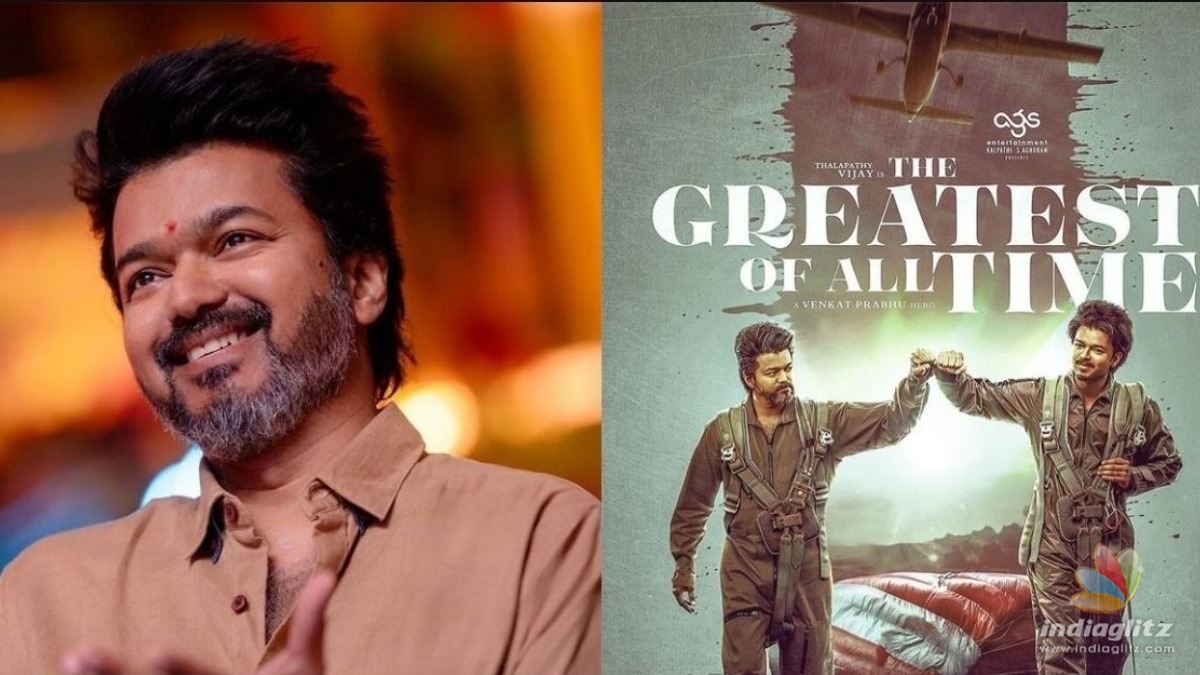 Official: Vibrant poster of Thalapathy Vijayâ€™s â€˜The Greatest Of All Timeâ€™ first single is here!