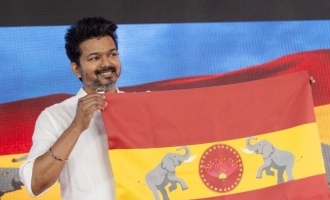 Thalapathy Vijay hoists the flag of TVK with his cadres taking a pledge for the party!