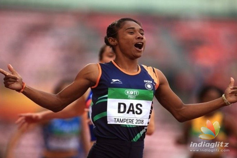 Historic! Hima Das wins first international track gold medal for India