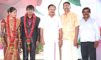 Director DM Jayamurugan Son Wedding Reception