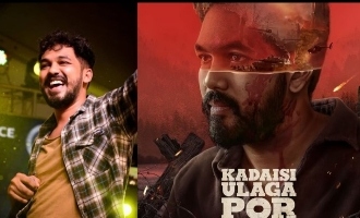 Glimpse of 'Kadaisi Ulaga Por': Hiphop Tamizha Aadhi presents a gripping war-stricken world!