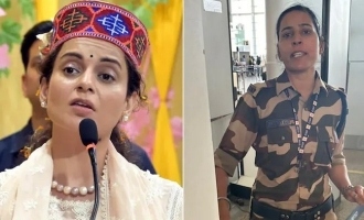 Shocking! Airport security officer slaps renowned actress and MP Kangana Ranaut