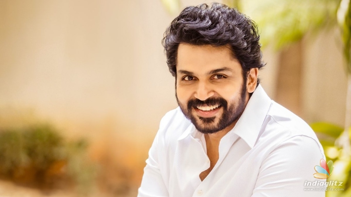 Karthi donates to welfare activities marking the completion of 25 films in his career!