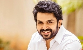 Actor Karthi announces his new film with an exciting concept poster!