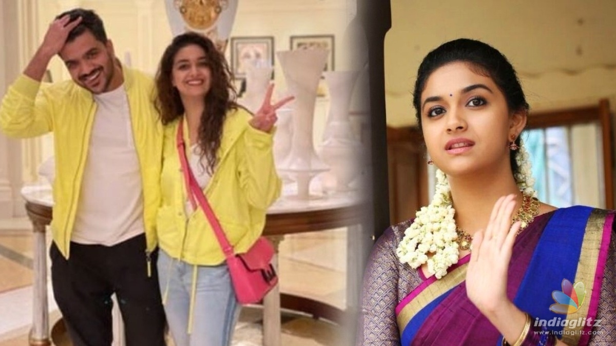Keerthy Suresh confirms about the mystery man in her life