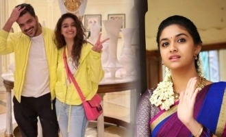 Keerthy Suresh confirms about the mystery man in her life