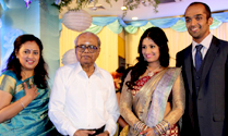 Lakshmy Ramakrishnan's Daughter Wedding Reception