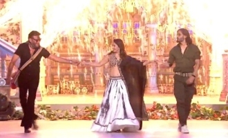 Madhuri Dixit dances to Vijay's Vaathi Coming along with 2 Bollywood stars; Video goes viral