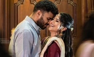 Actress Megha Akash announces getting engaged to her lover! - Wedding bells