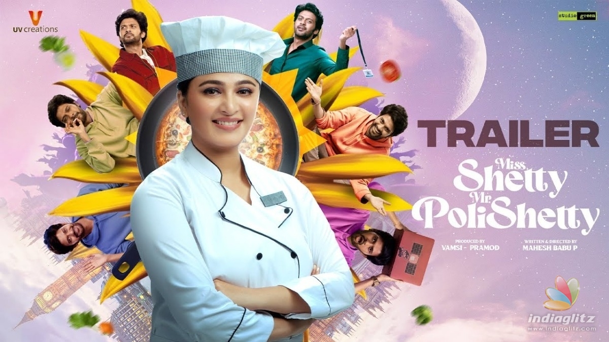 A cheerful take on a complicated relationship: Anushkaâs âMiss Shetty Mr Polishettyâ trailer is lively!