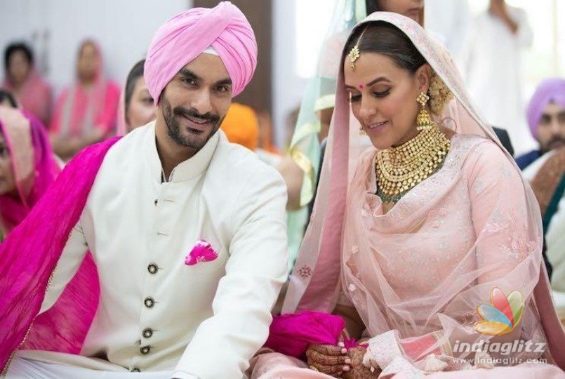 See Pics: Neha Dhupia marries her best friend Angad Bedi!