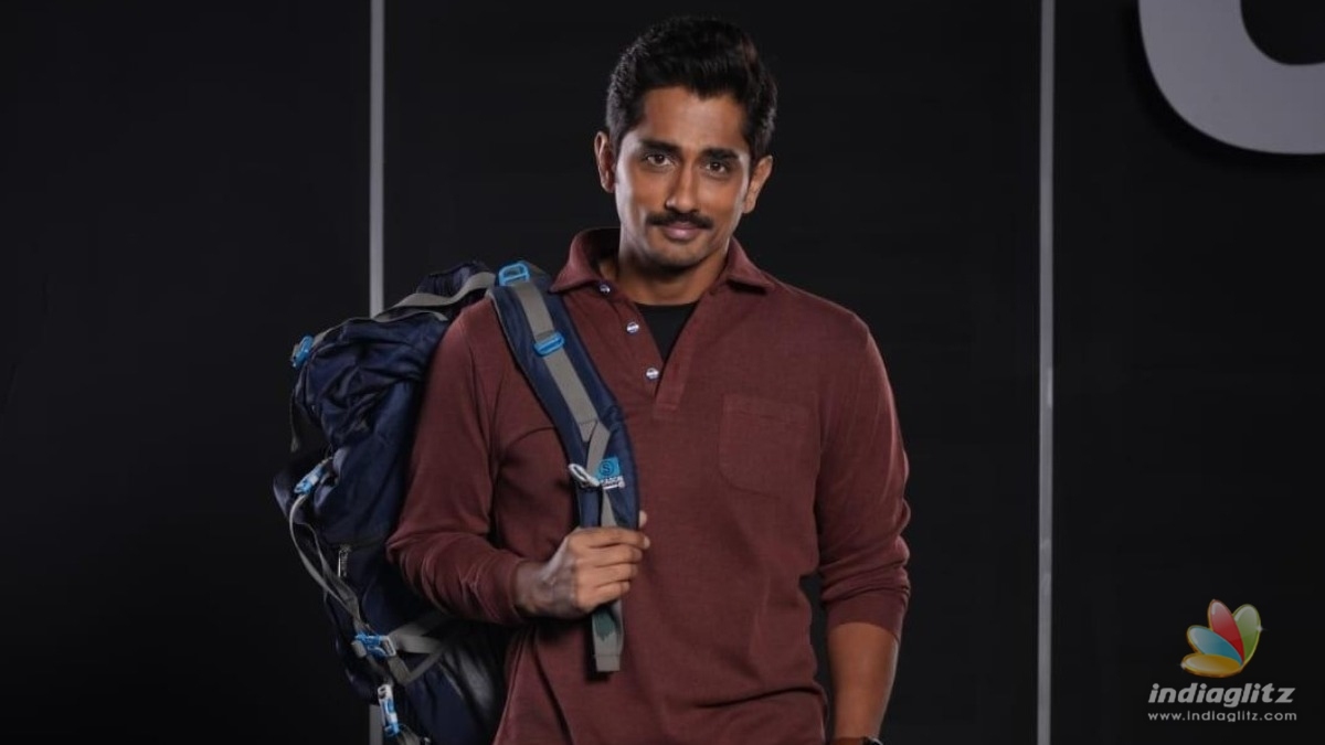 Siddharthâ€™s upcoming romantic flick: Title and firs look revealed by Sivakarthikeyan!