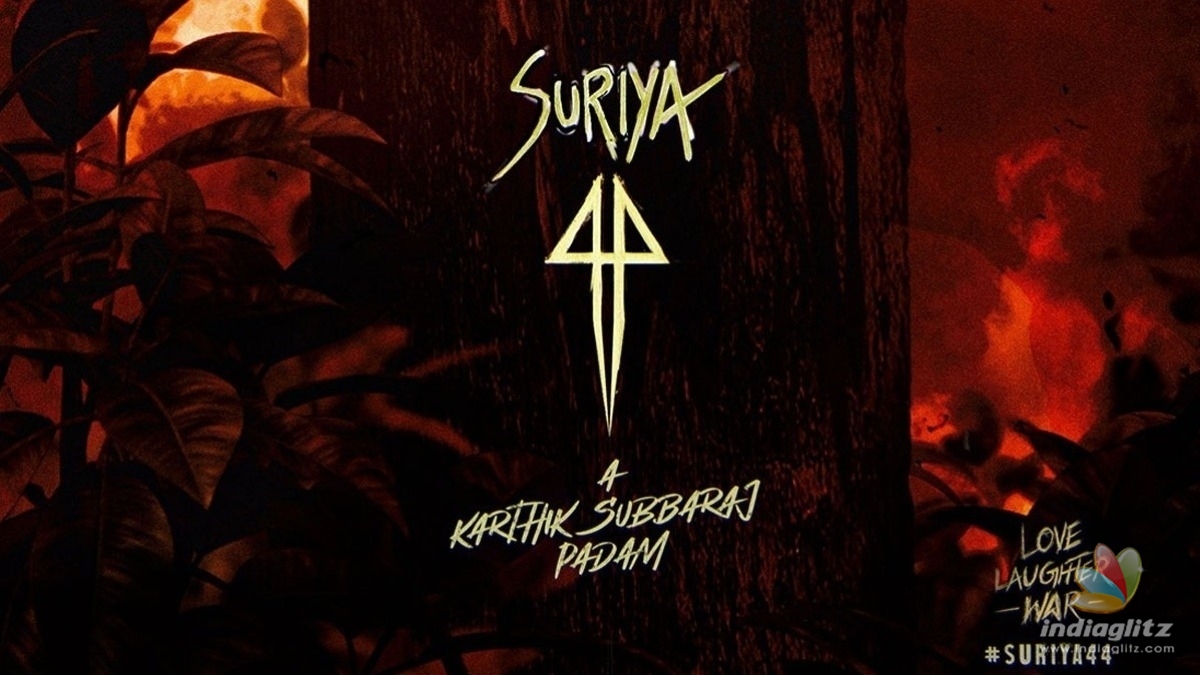 Official: Karthik Subbaraj unveils the technical crew of âSuriya 44â!