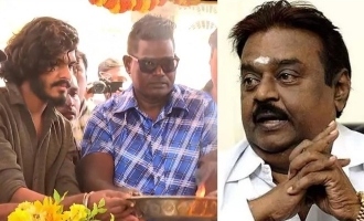 TTF Vasan Visit Captain Vijayakanth Memorial After 20 Days Director Sel Am Manjal Veeran Latest Photos