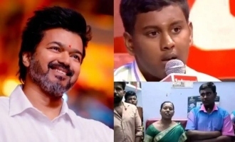 Thalapathy Vijay's TVK party extends help to the viral 'Neeya Naana' boy! - Video