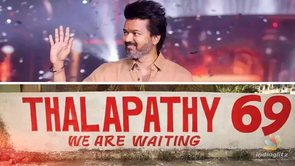 Official: Thalapathy 69 is the farewell film for Vijay; Latest video from the production house!