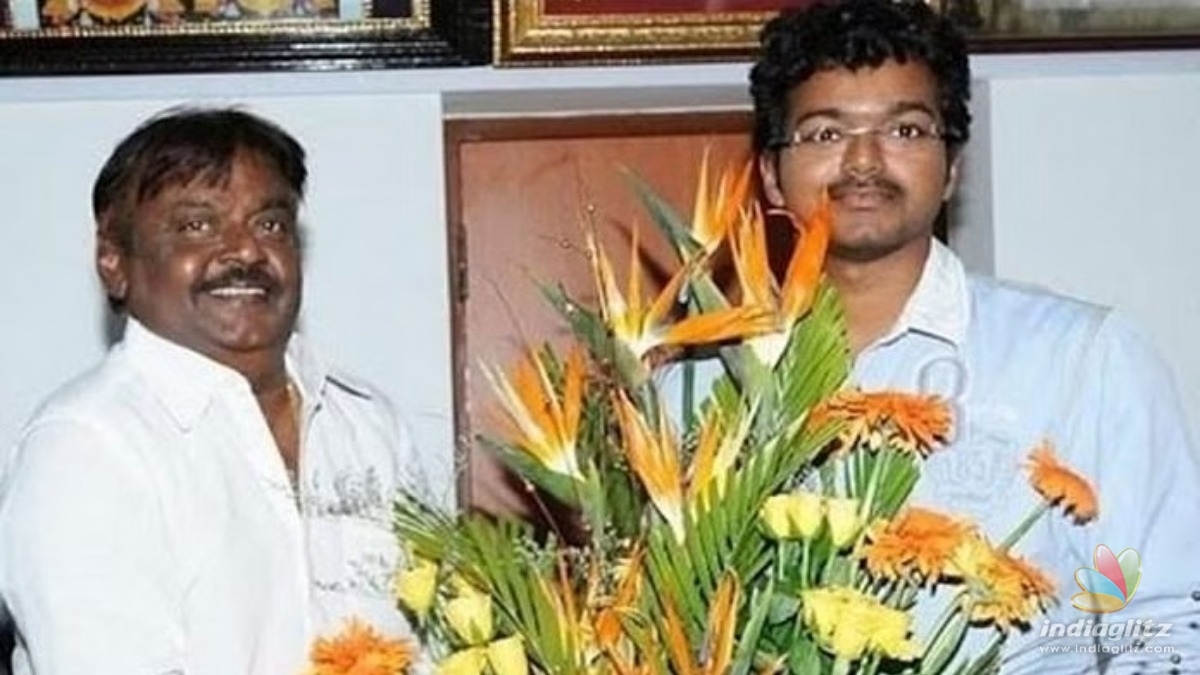 Thalapathy Vijay pays tear-filled last respects to Captain Vijayakanth! - Viral videos