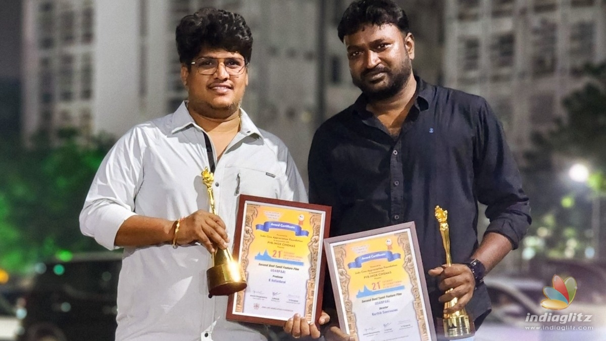 Acclaimed comedy film âUdanpaalâ wins big at the Chennai International Film Festival!