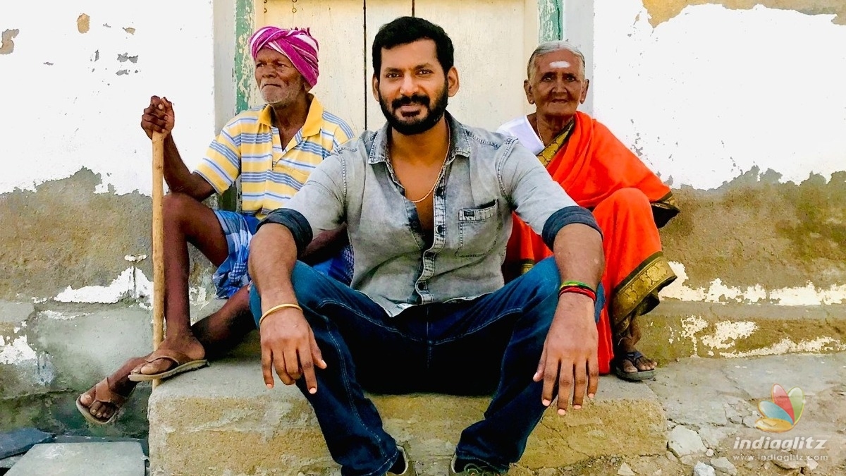 Vishal does a heroic act to help the villagers amid âVishal 34â shooting!