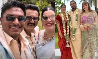 Varalaxmi and Nicholai's wedding photos debuts on the internet after a long wait! Check out the couple's costumes!