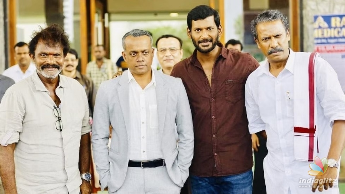 Vishal shares hot updates on the shooting of âVishal 34â with BTS pic!