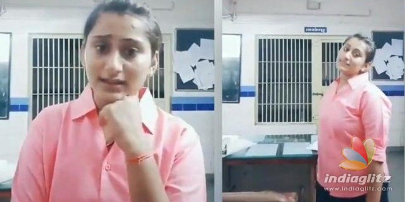 Video: Police woman posts this TikTok video, gets suspended