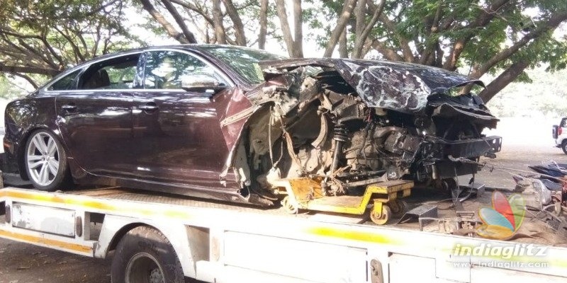 Popular actress and Tamil producer seriously injured in car accident friend misleads police 