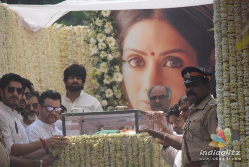 Sridevis remains reach Tamil Nadu for final rites