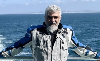 Ajith enjoys his Europe trip on a cosy cruise - Pictures go viral