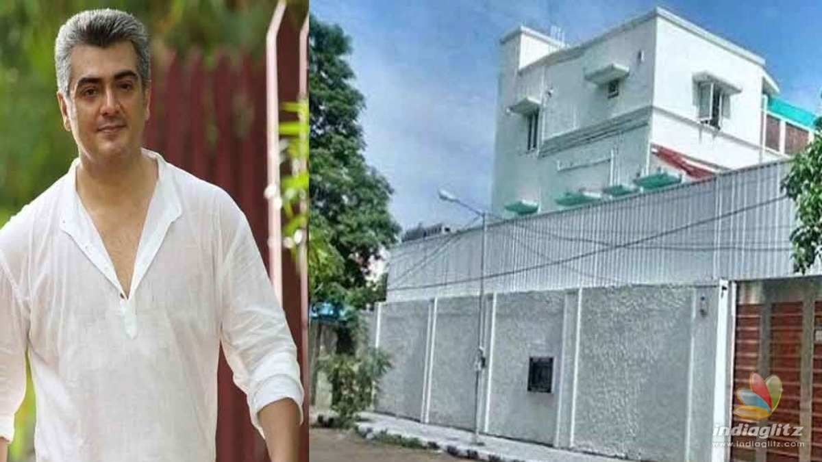 A part of Ajith Kumars residence in Chennai demolished by govt - Details