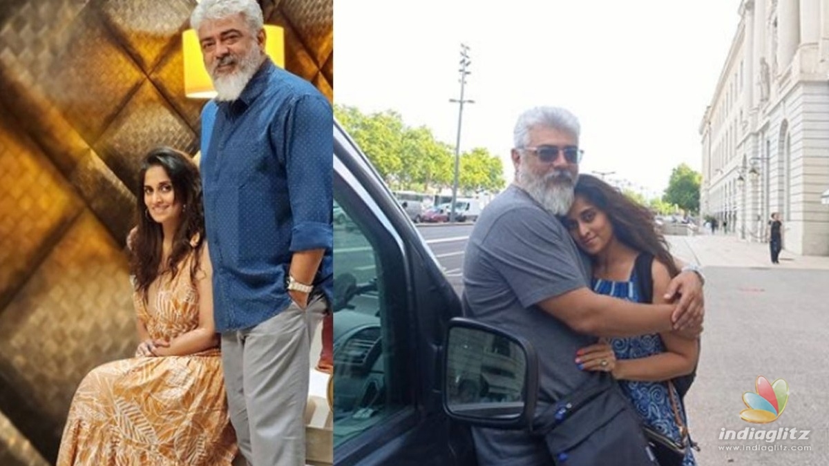 Shalini shares video of Ajiths most favorite song when going on long drives