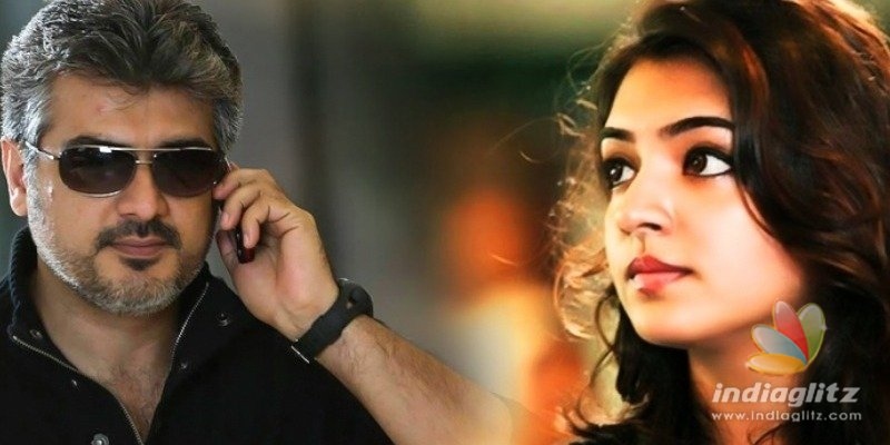 Nazriya clarifies about acting with Thala Ajith
