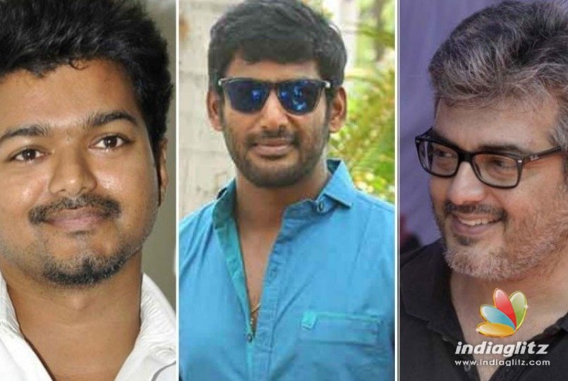 Vishal lets out what he loves and hates in Vijay, Ajith