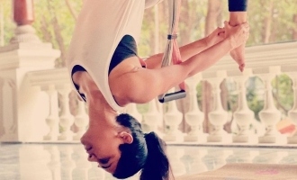 Aerial yoga becomes a trend, Look who shared a glimpse!