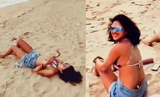 Amala Paul's latest beach fun video turns viral!