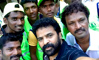 Cheran and Ameer clean the streets...!!!