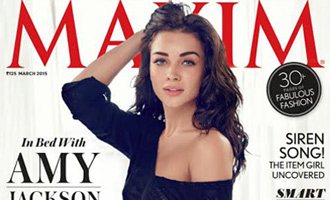 Sexy Amy Jackson on Maxim Cover