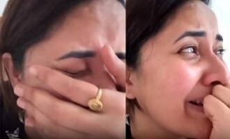 'Pushpa' actress posts video crying uncontrollably and shocks netizens