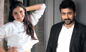 Suriya unveils the title and first look posters of Andrea Jeremiah’s upcoming movie!