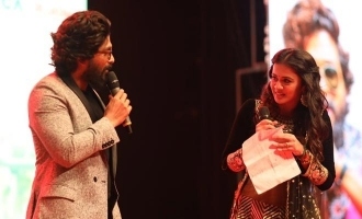 "Am I the reason for Allu Arjun to angrily leave the stage?"  VJ Anjana explains!