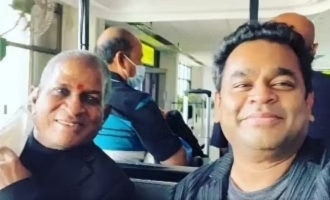 A.R. Rahman's emotional video after unexpected meeting with Ilayaraja