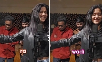 AR Rahman Funny Video Lyricist Snehan Singer Shuba Simbu Pathu Thala Raawadi Song Latest Viral