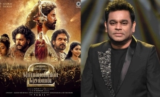 A.R. Rahman promises an awesome gift on 100th day of 'Ponniyin Selvan 2' 